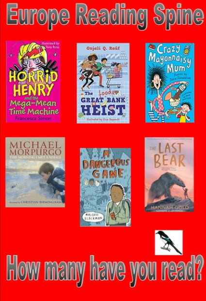 Horrid Henry and the Mega-Mean Time Machine, The Great Food Bank Heist, Crazy Mayonnaisy Mum, This Morning I met a Whale, A Dangerous Game, The Last Bear
