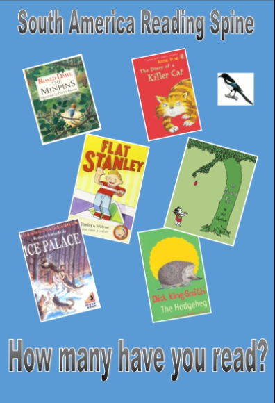 The Minpins, The Diary of a Killer Cat, Flat Stanley, The Giving Tree, Ice Palace, The Hodgeheg