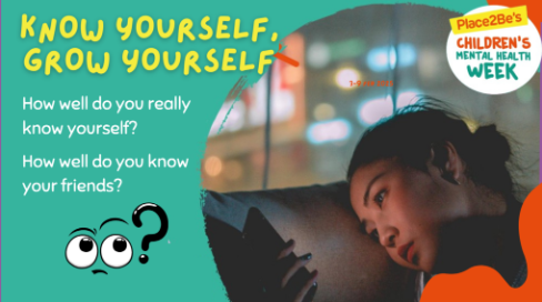 Children's Mental Health Week Poster - Know Yourself Grow Yourself